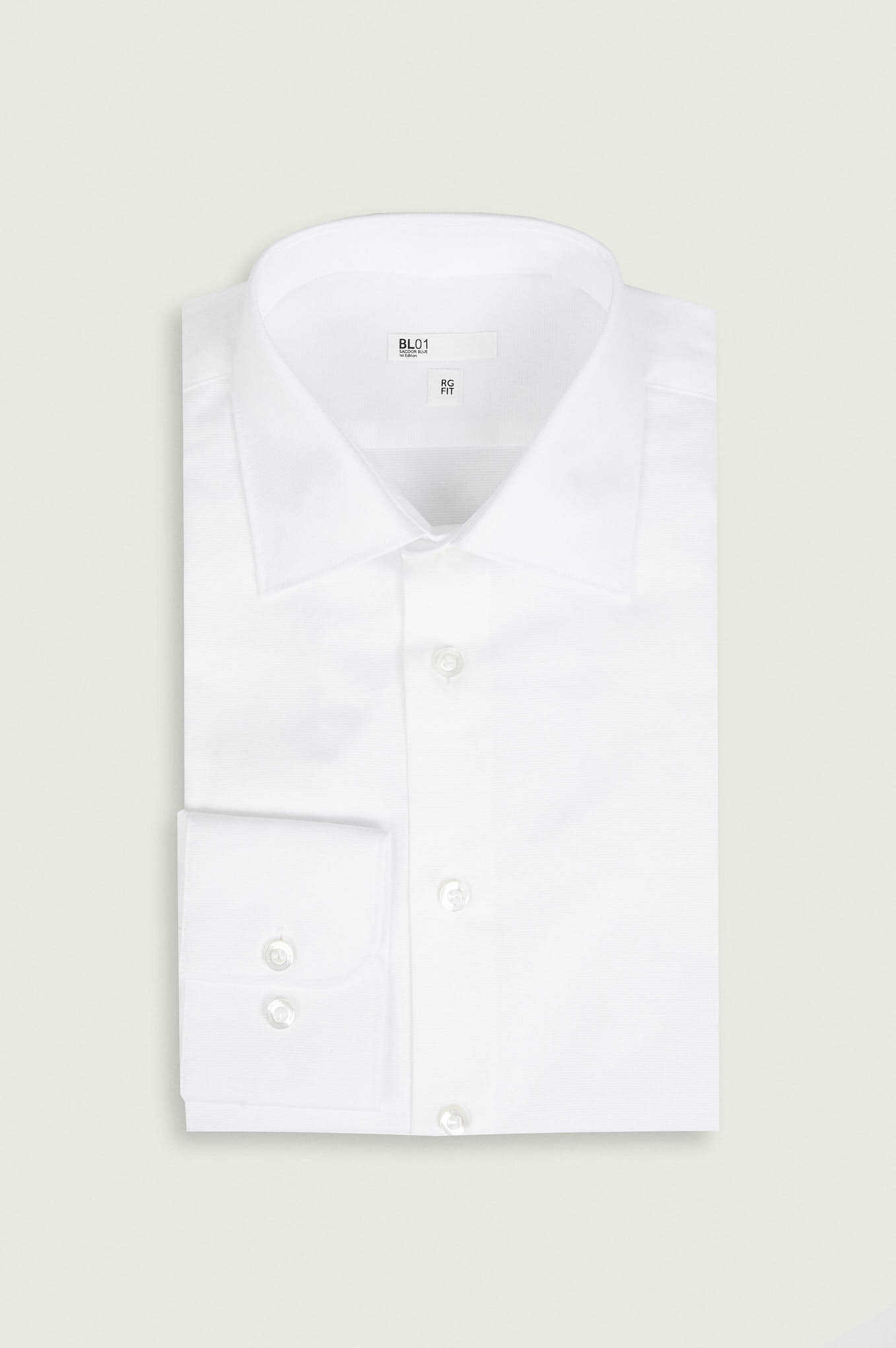 Shirt Classic White Formal Man
