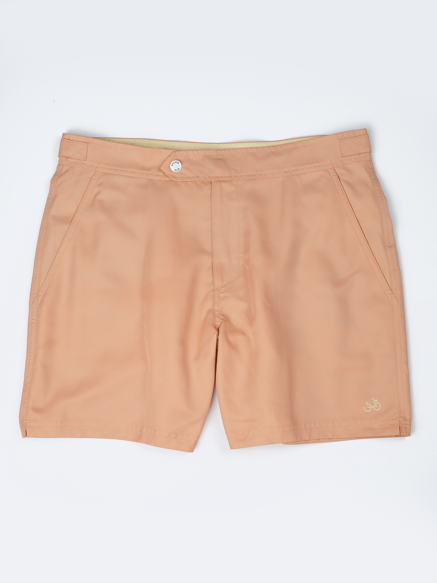 Beachwear Shorts Light Orange Casual Man
