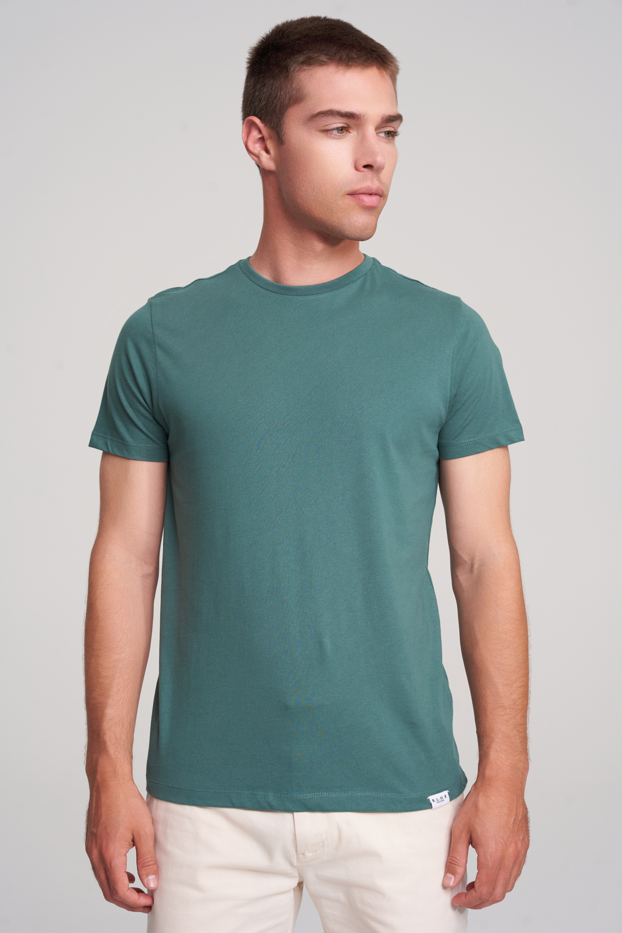 T-Shirt Khaki Casual Man