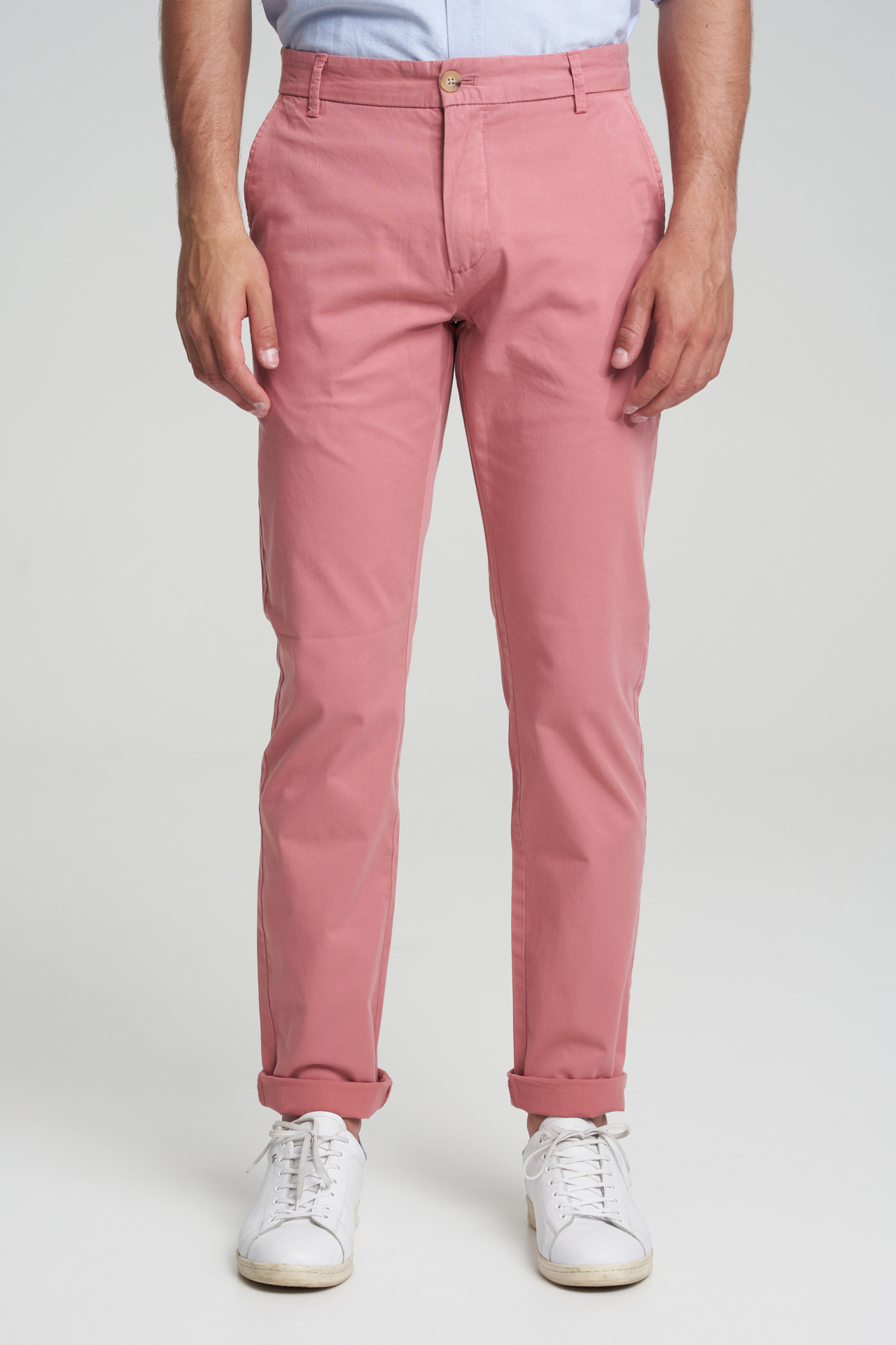Chino Trousers Pale Pink Sport Man