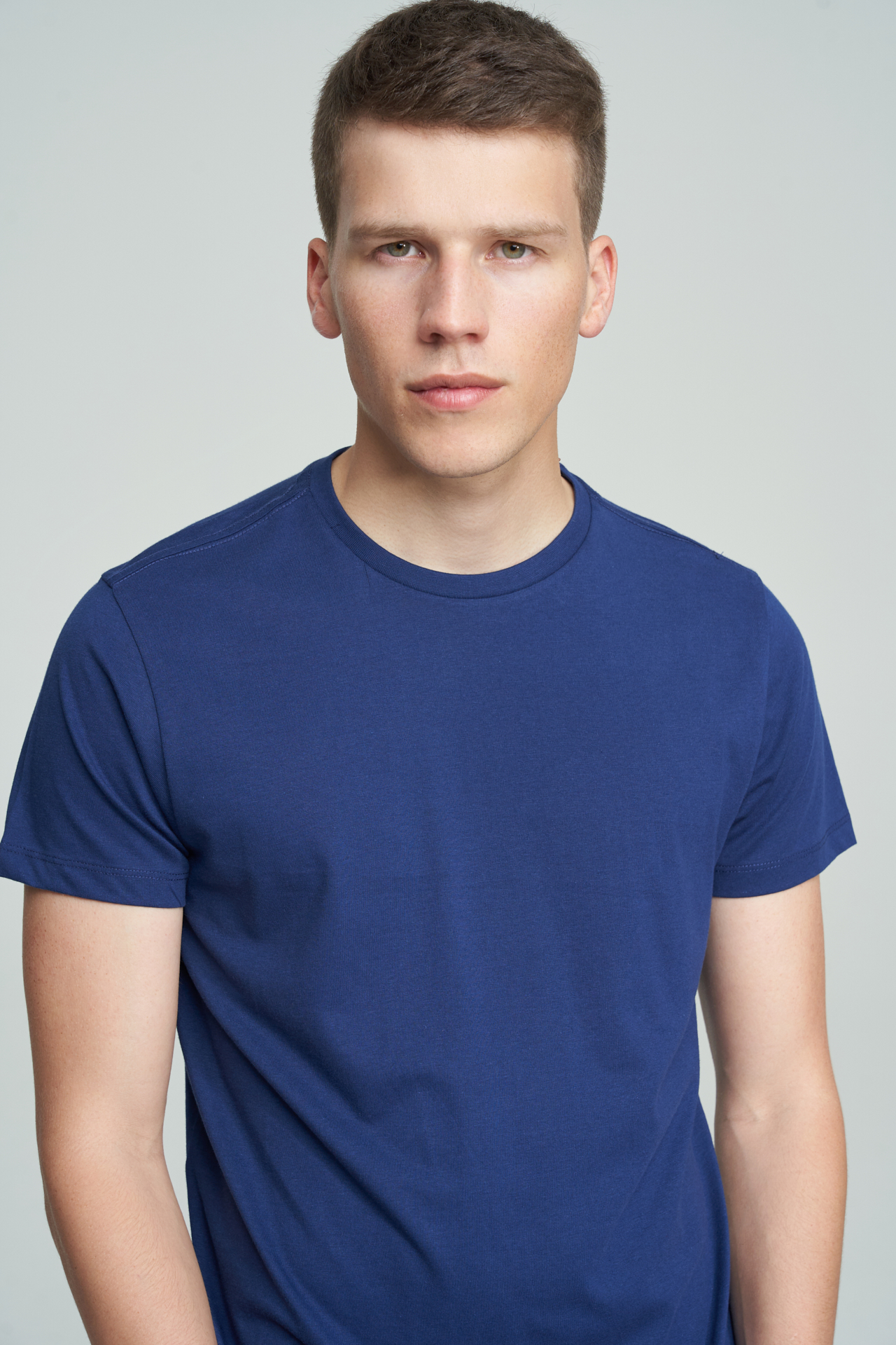 T-Shirt Royal Blue Casual Man