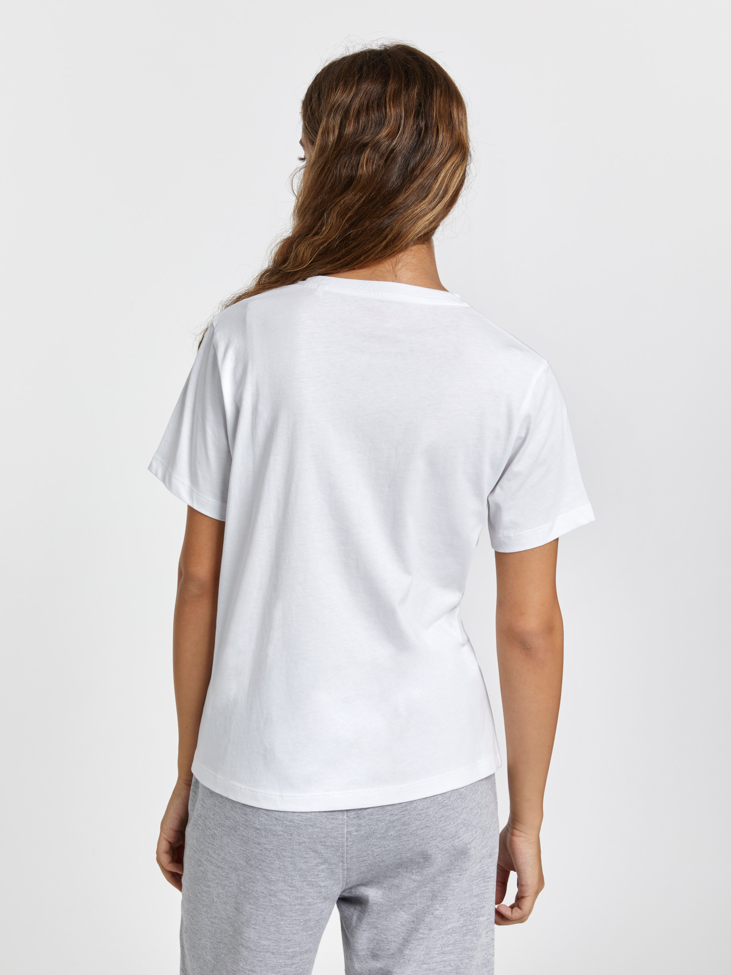 T-Shirt Branco Casual Mulher