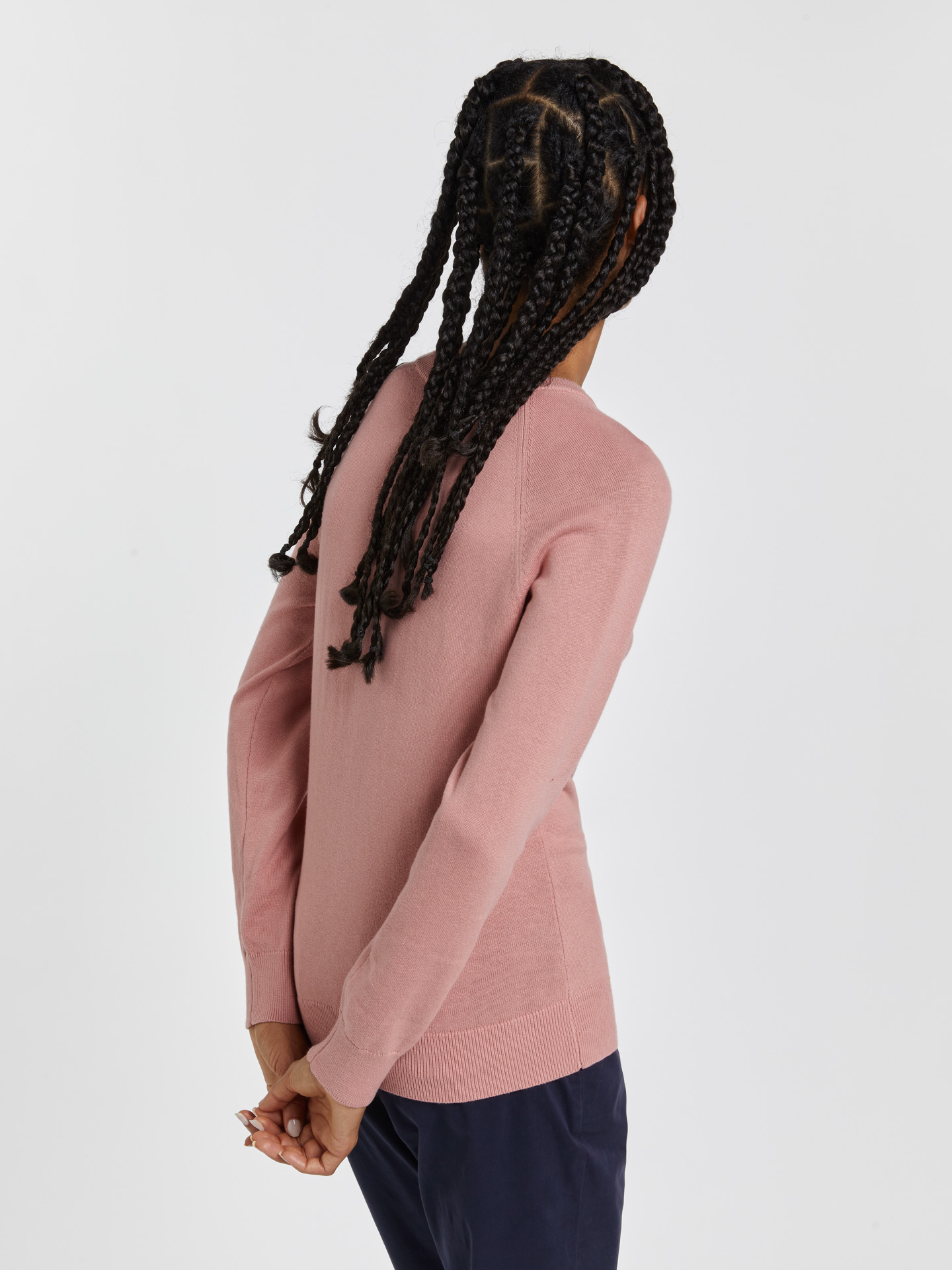 Sweater Light Pink Casual Woman