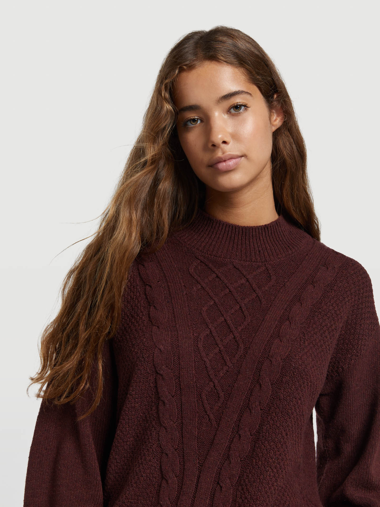 Sweater Brown Casual Woman