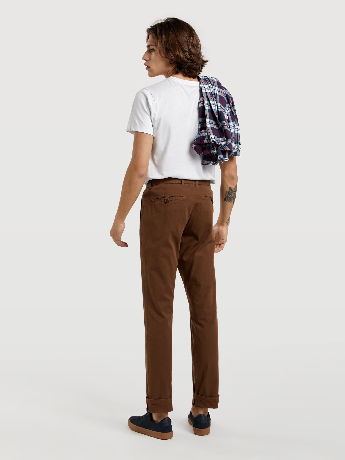 Chino Trousers Camel Sport Man