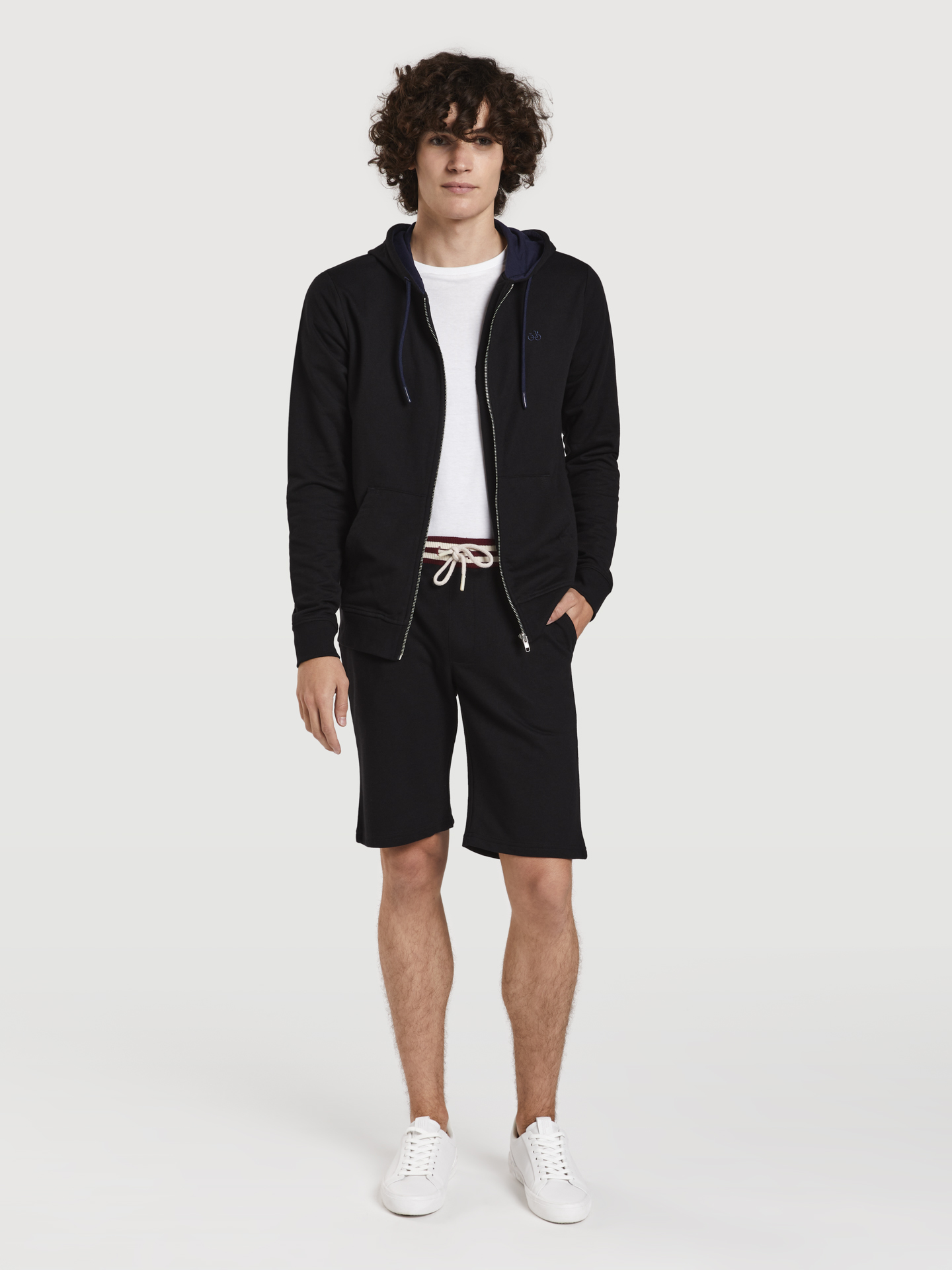 Sportswear Shorts Black Casual Man