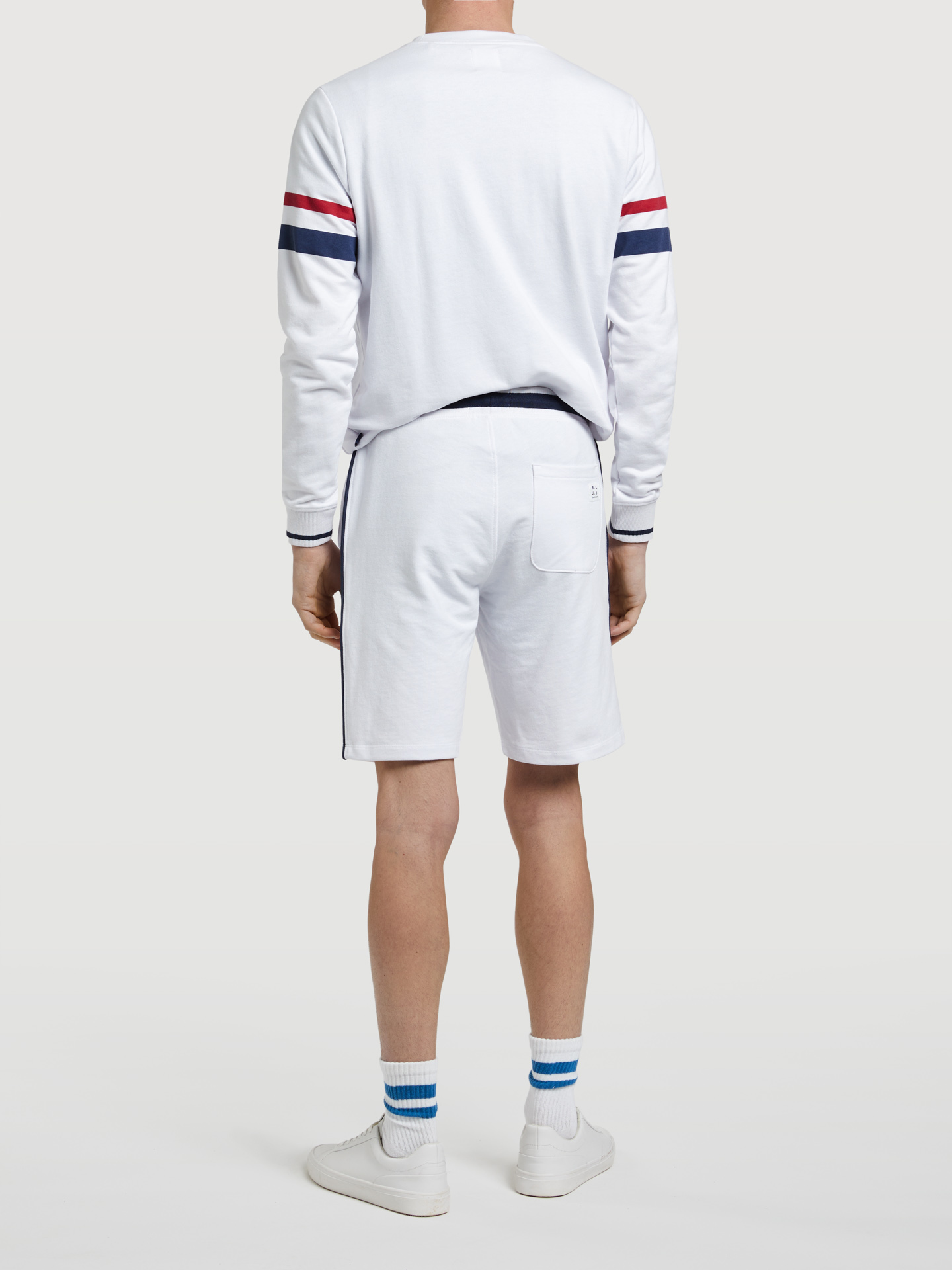 Sportswear Shorts White Casual Man