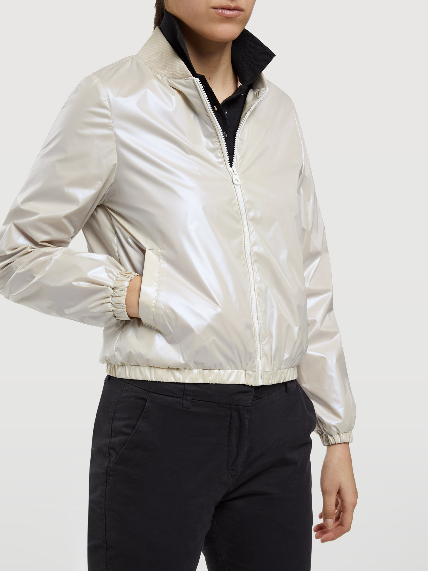 Jacket Gold Casual Woman