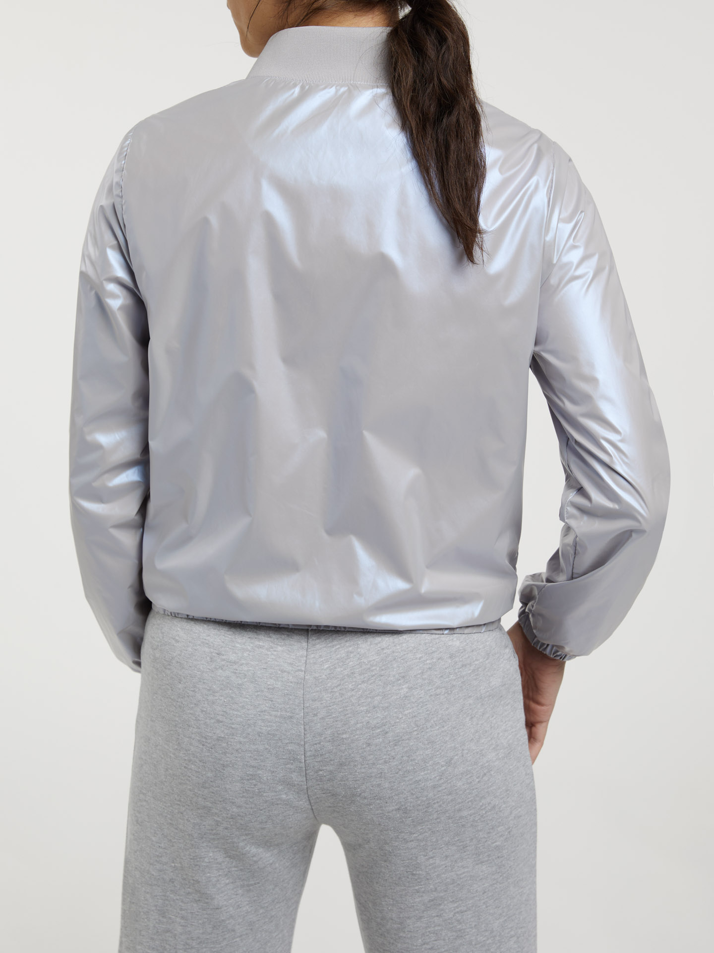 Jacket Silver Casual Woman