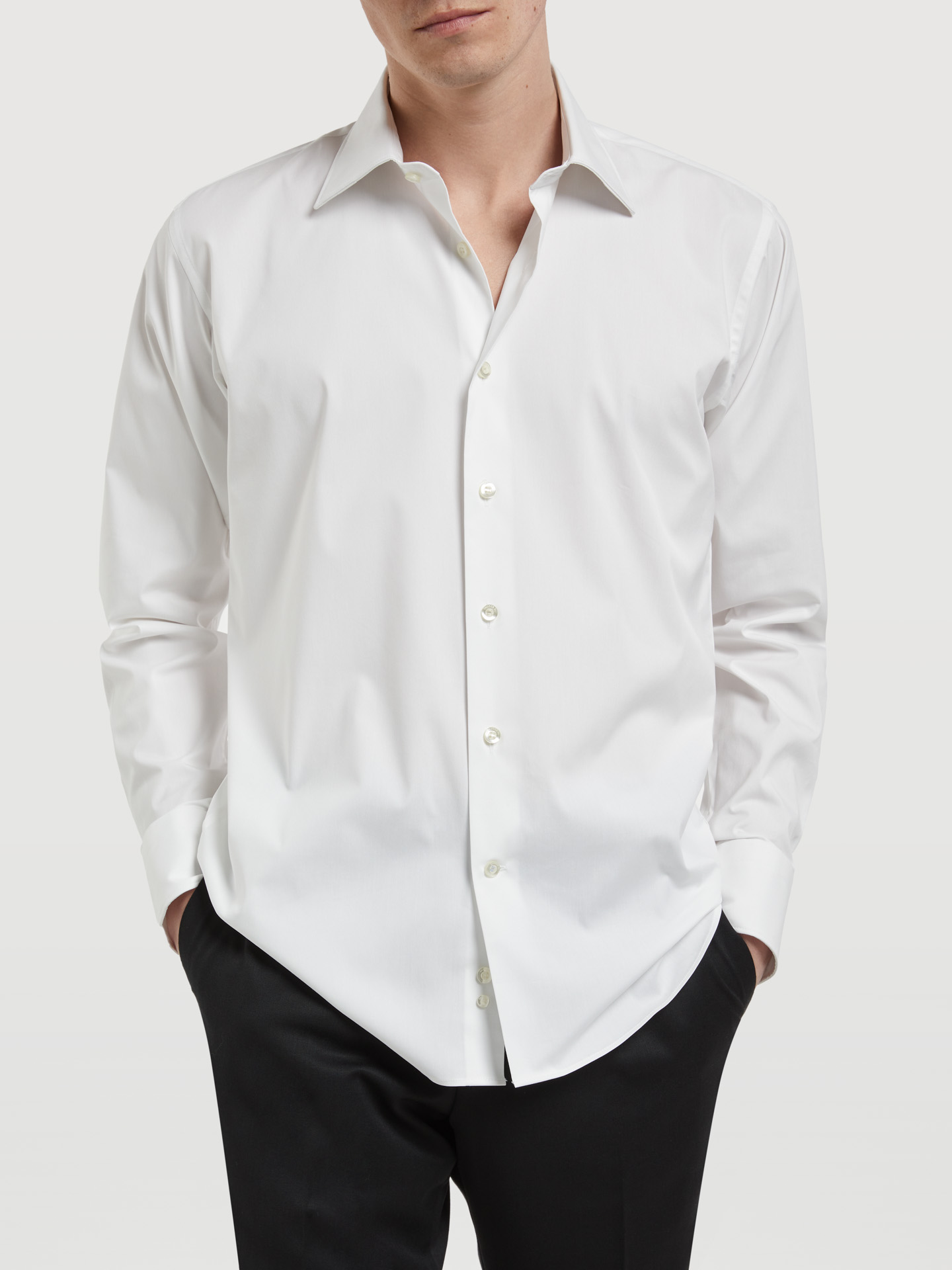 Shirt Classic White Classic Man
