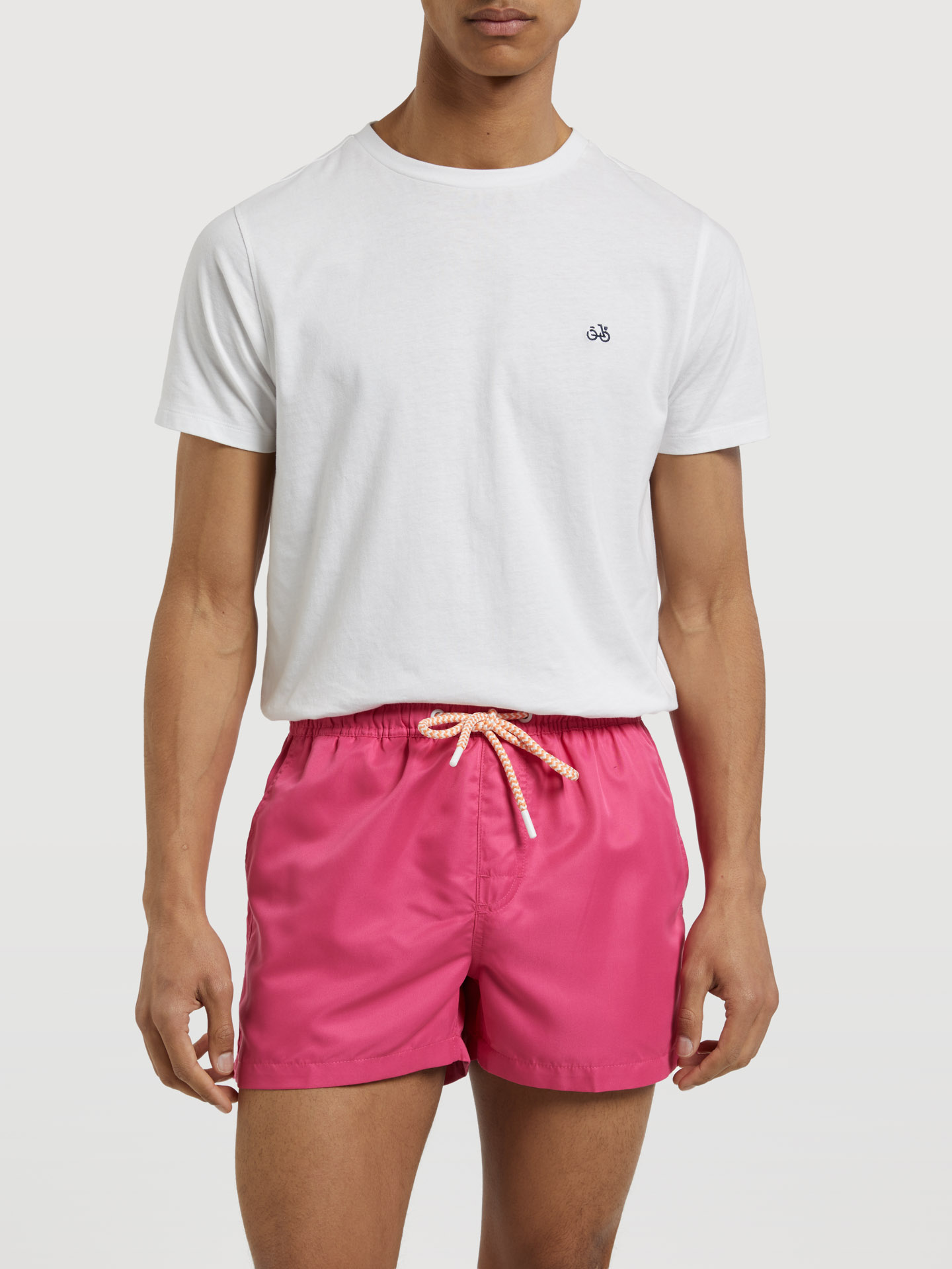 Beachwear Shorts Fuchsia Casual Man