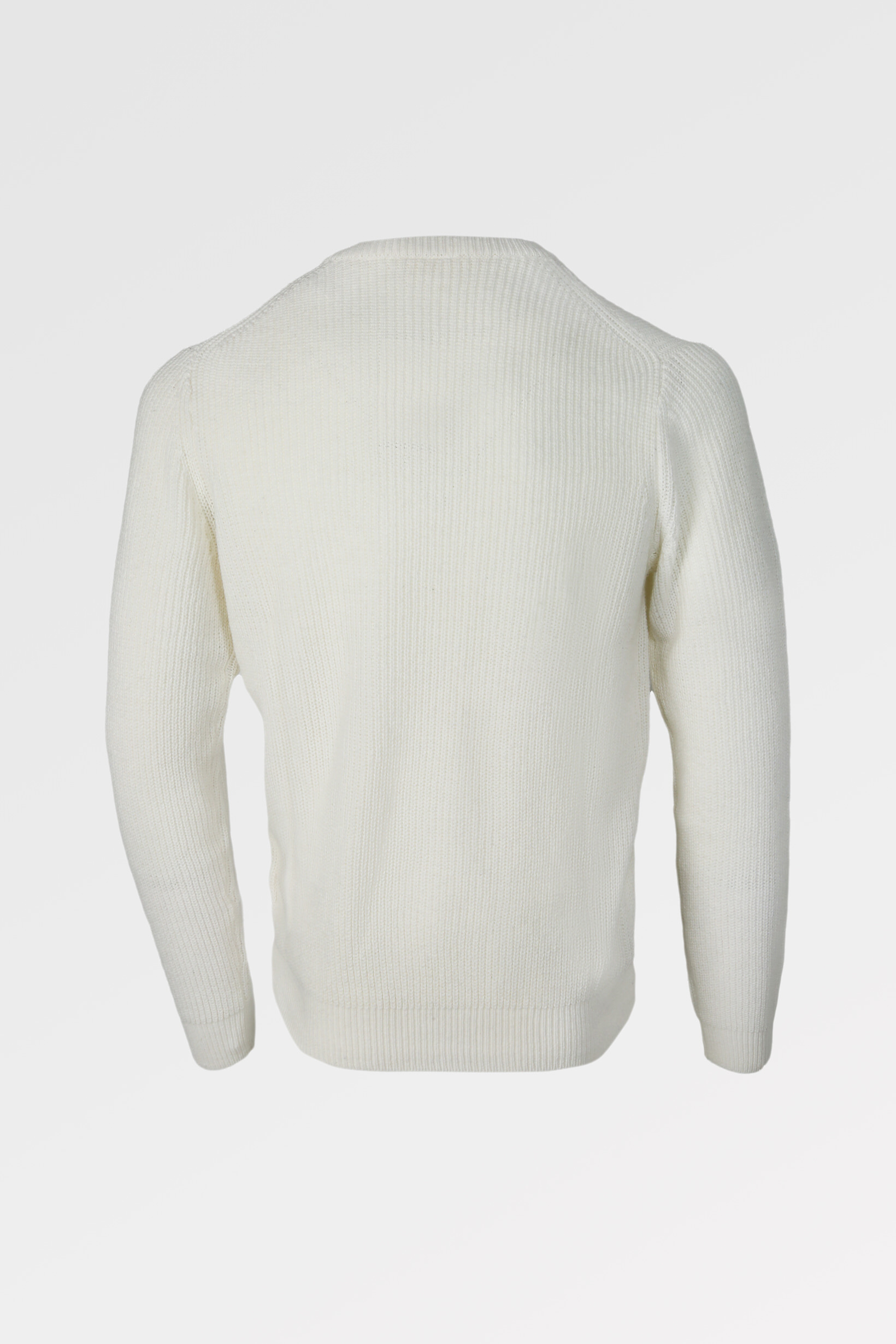 Sweater Ecru Casual Man