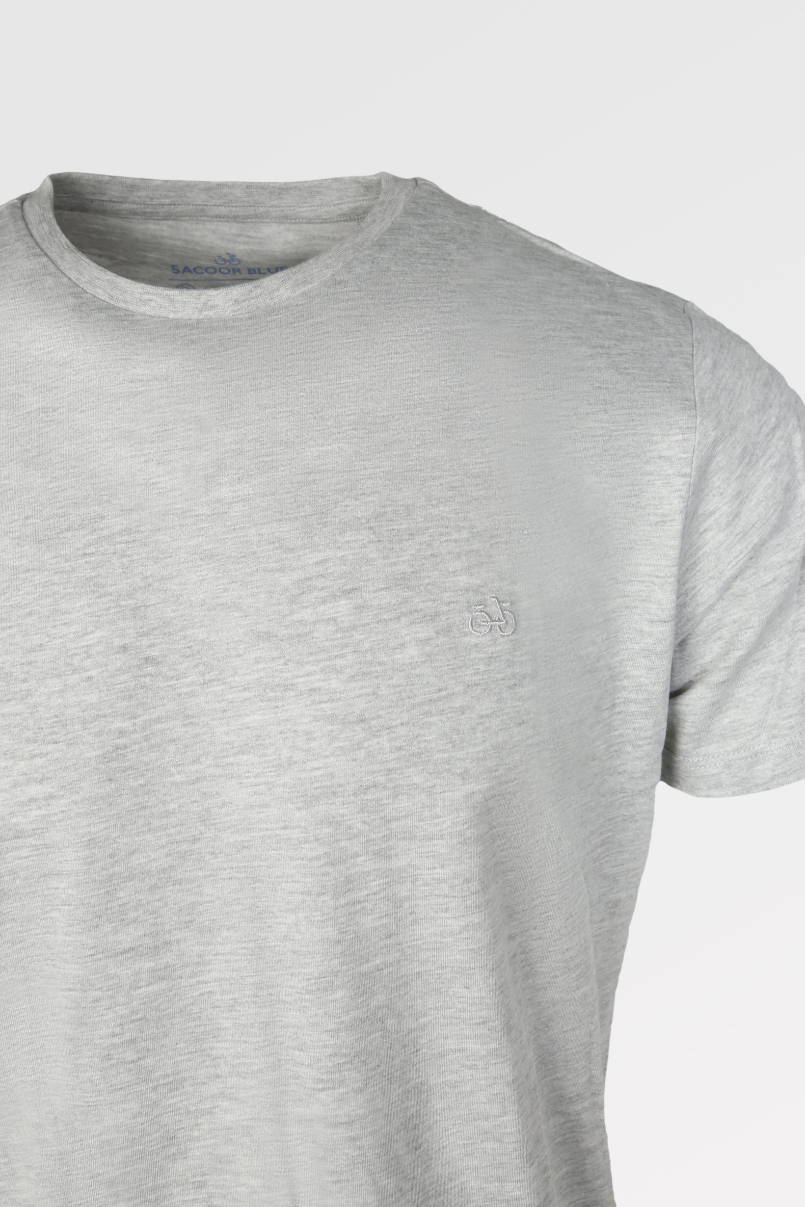 T-Shirt Mix Grey Casual Man