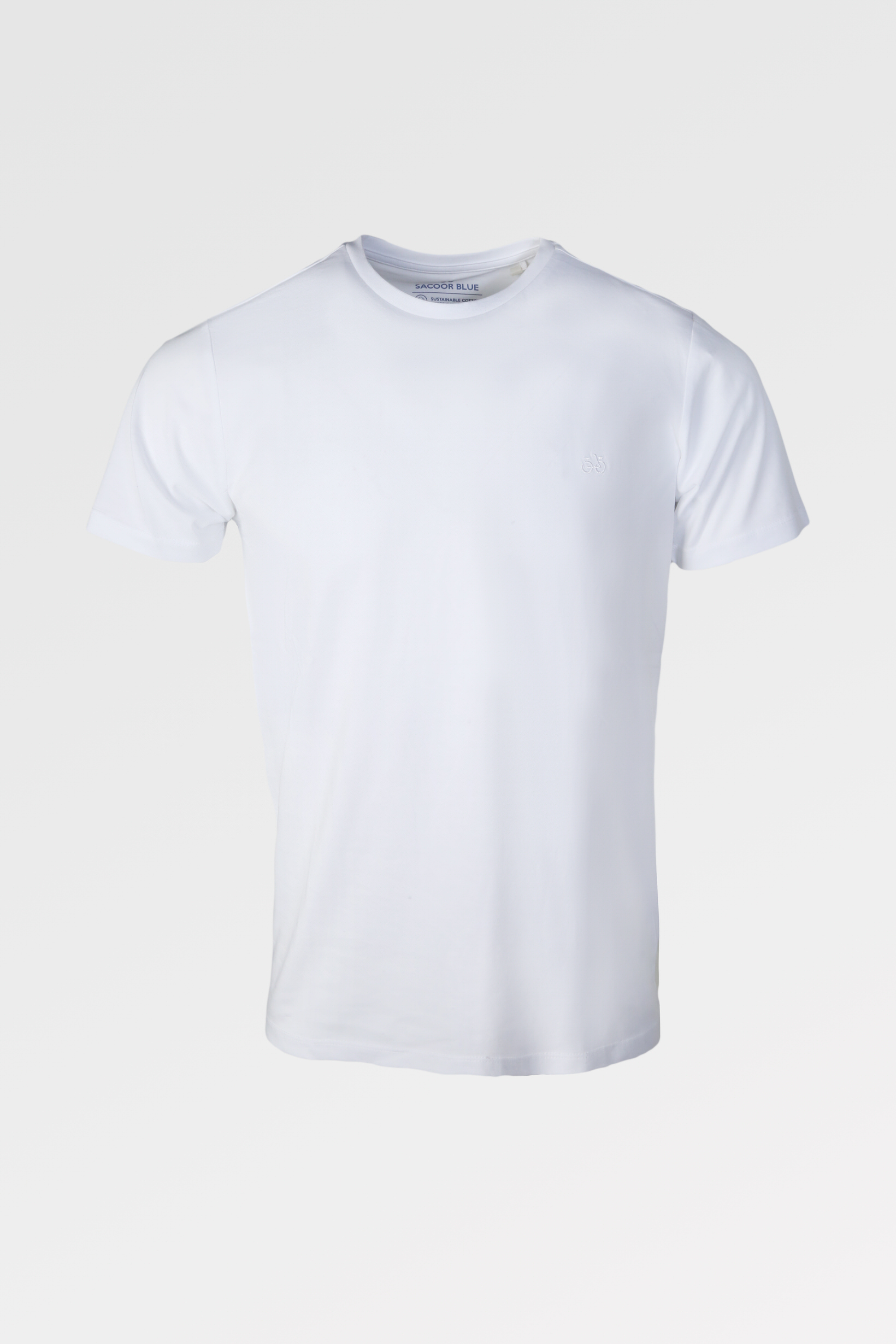 T-Shirt White Casual Man