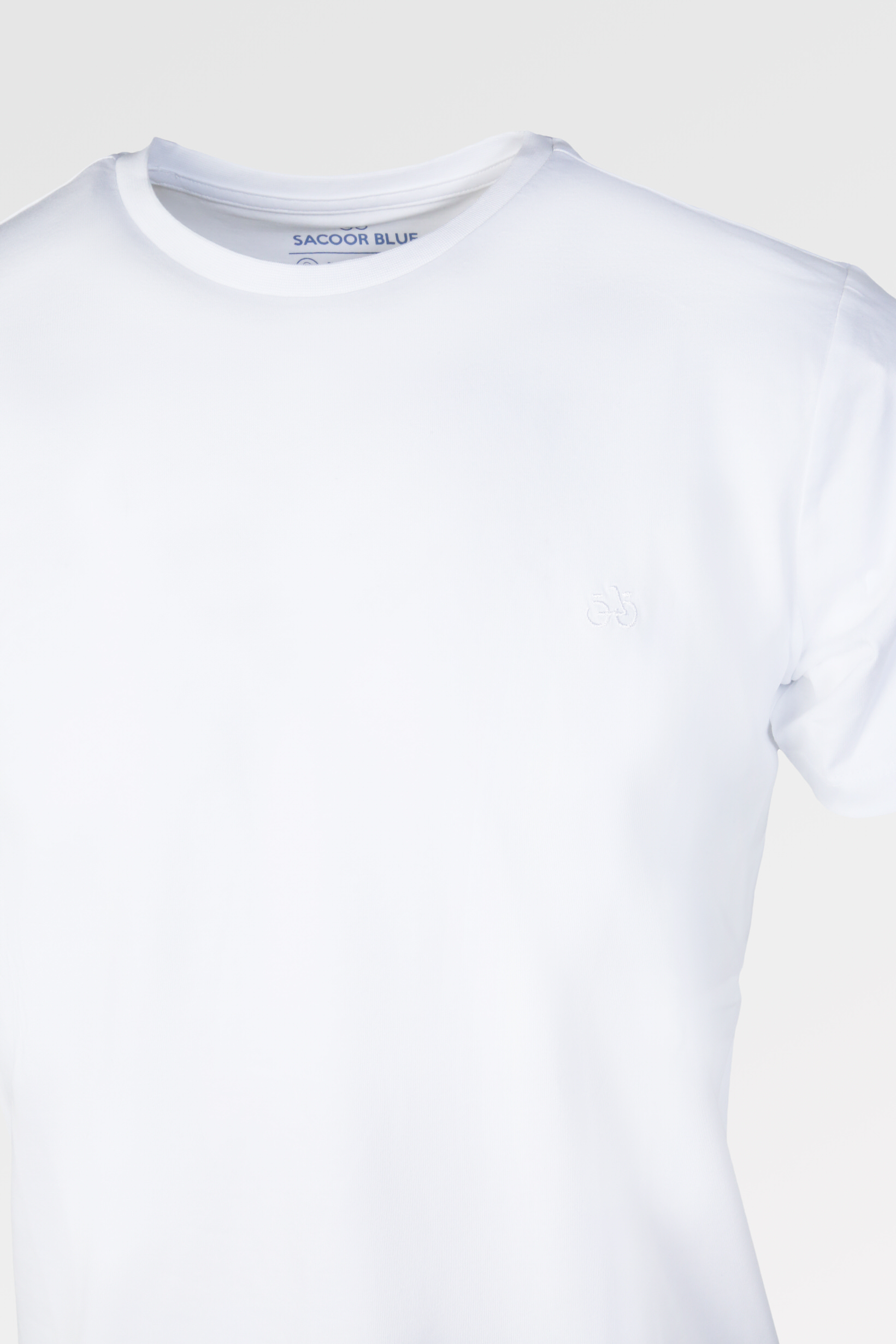 T-Shirt White Casual Man