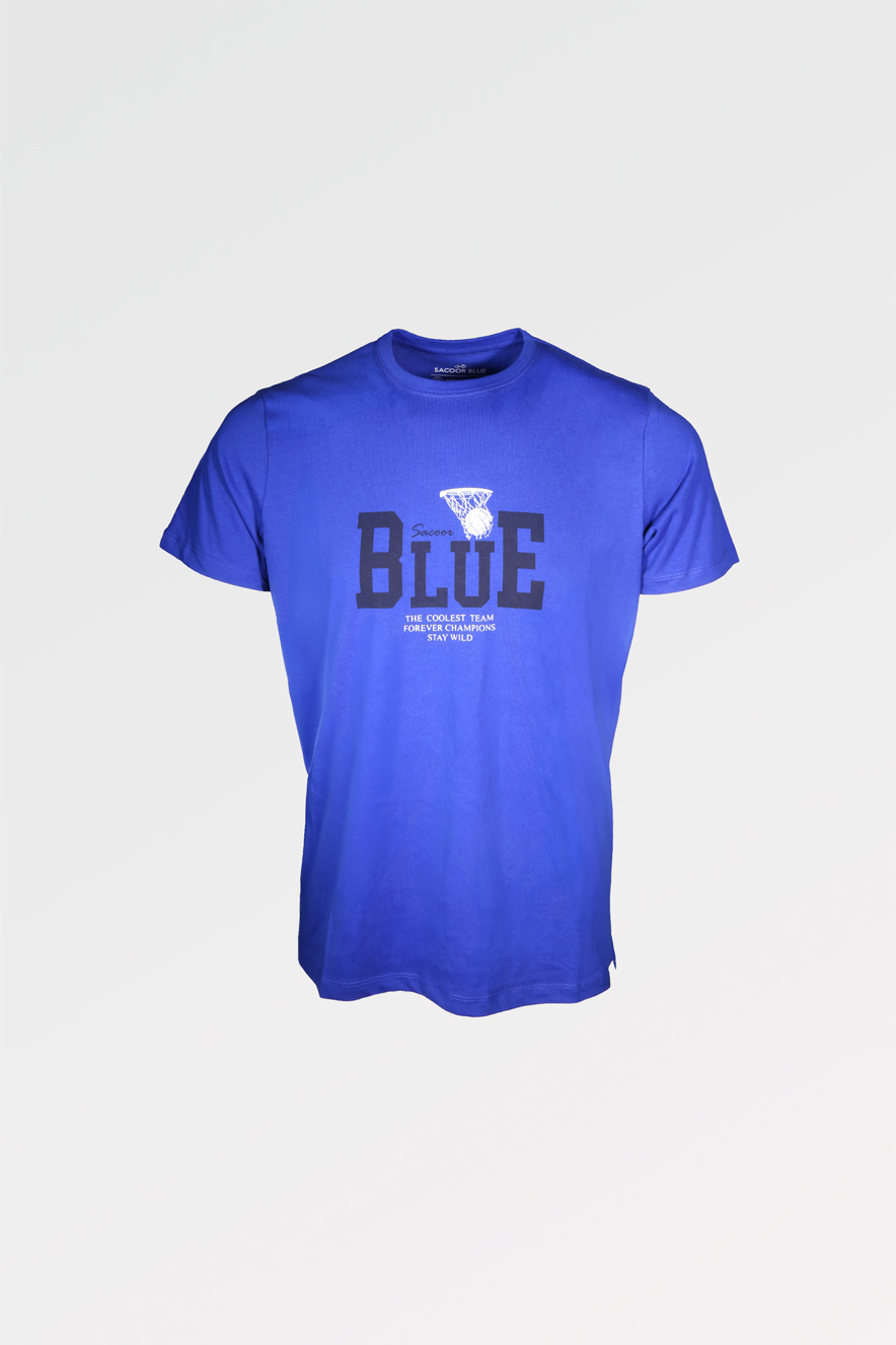 T-Shirt Azul Royal Sport Homem